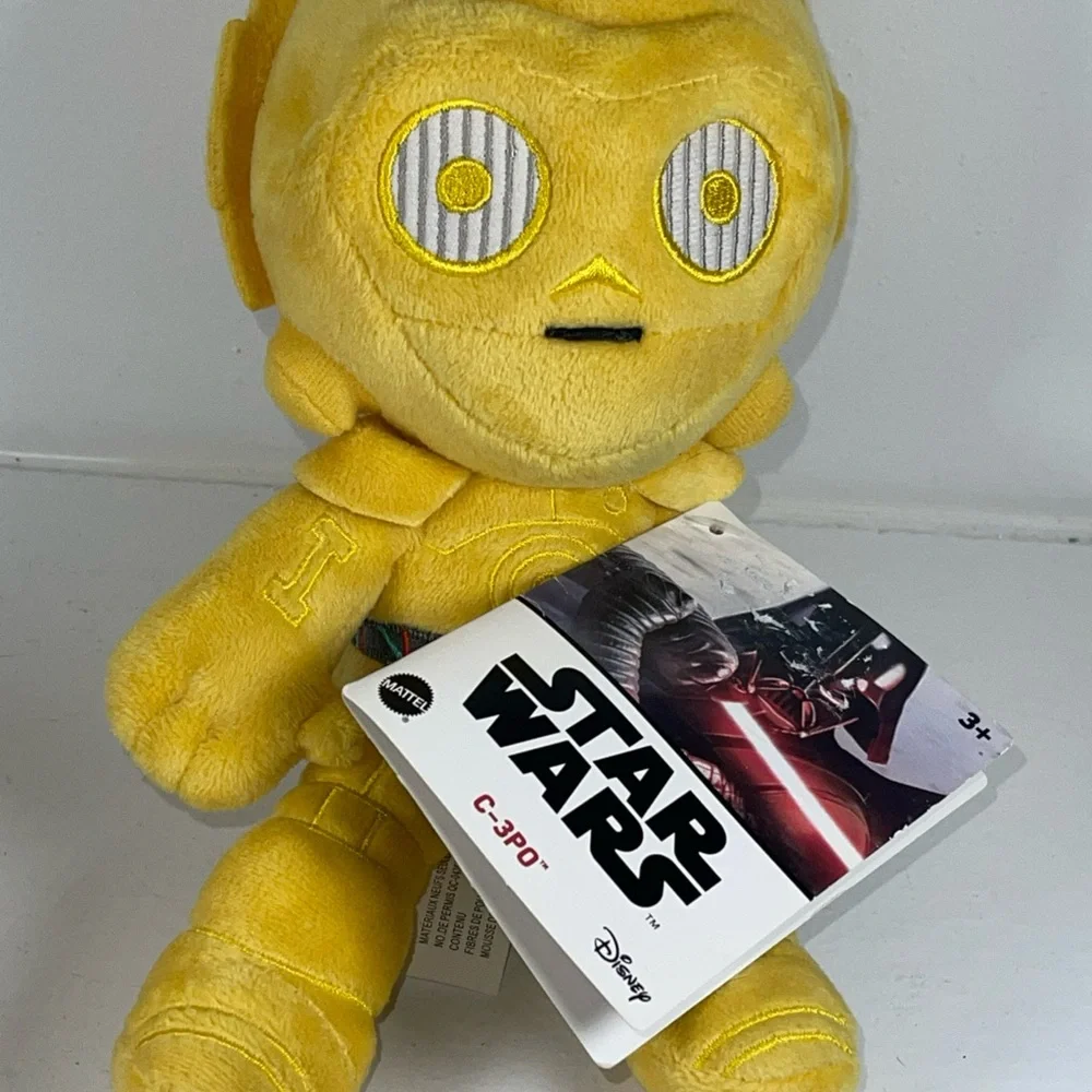 🆕Mattel Disney‎ 2021 Star Wars C-360 stuffed  plushie 9” NWT - 2 available
